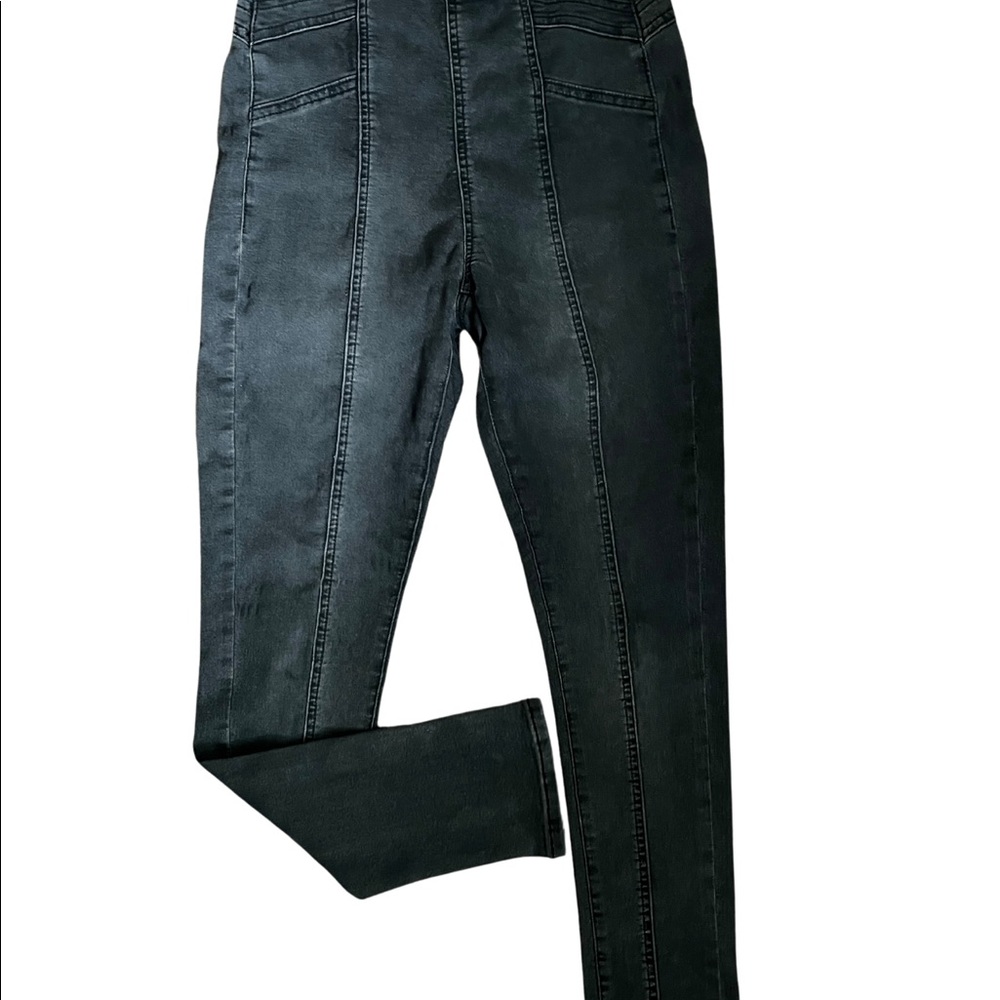 We The Free Size 29 Black High Waist Moto Stretch Skinny Jeggings